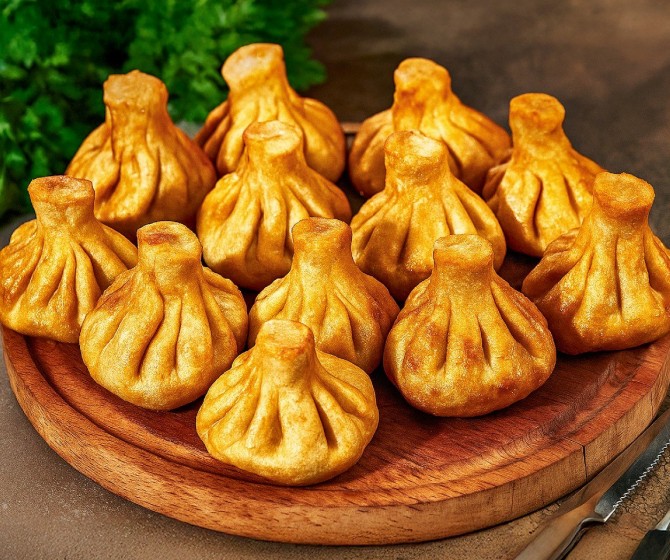 СЕТ Хинкали жареные с бараниной 10 шт.